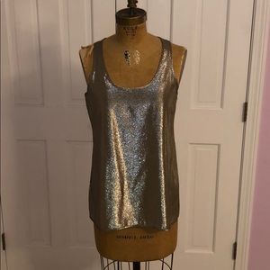 gold tank top